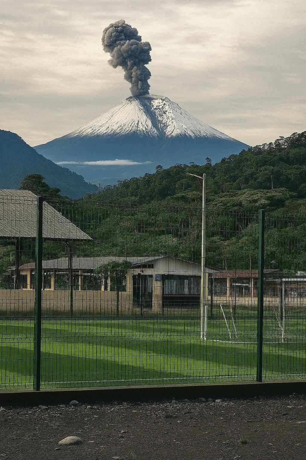 Vista del Volcán Sangay